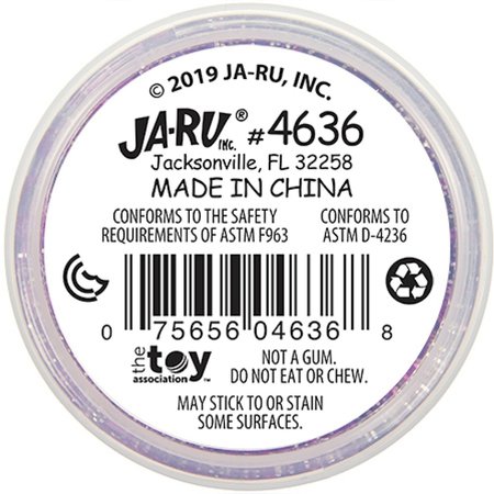 Ja-Ru Rainbow Putty Assorted 4636